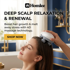 Smart 4D Electric Scalp Massager – Deep Relaxation, Hair Growth Booster & Stress Relief Therapy