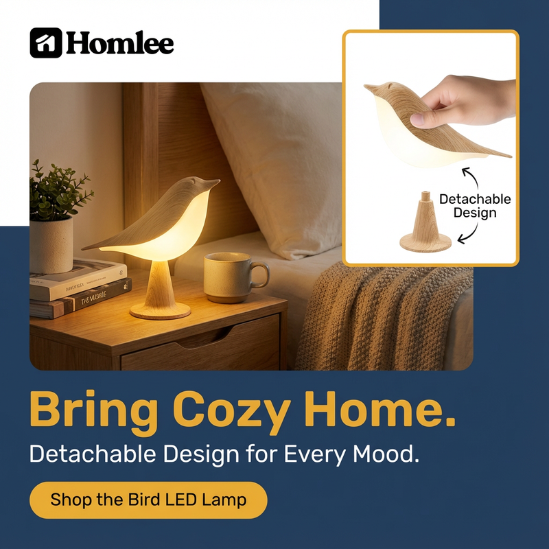 Bird LED Mood Lamp – Stylish Table Light for Home & Gifting