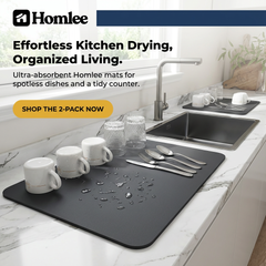 Drying mat for Kitchen, Water Absorbent Mat (PACK OF 2)