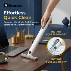 Mini Handheld Mop for Kitchen Spills, Tea & Coffee Cleaning