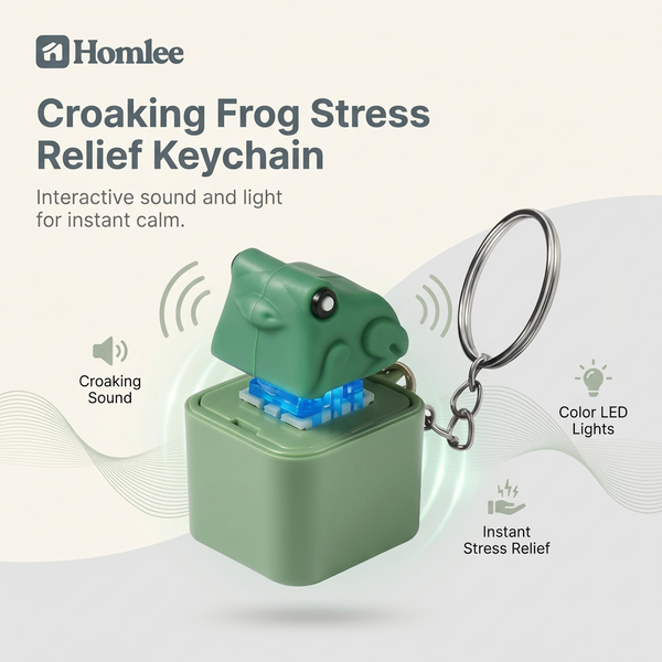 Stress Reliever Frog Keychain ( Homlee )