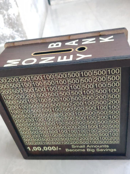 Savings Challenge Piggy Bank