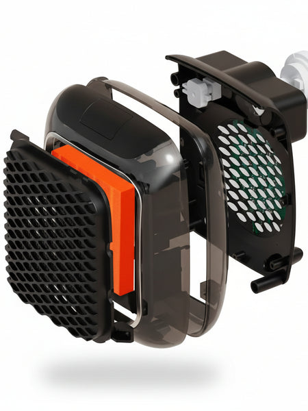 Silent Wall-Mounted Electric Heater .