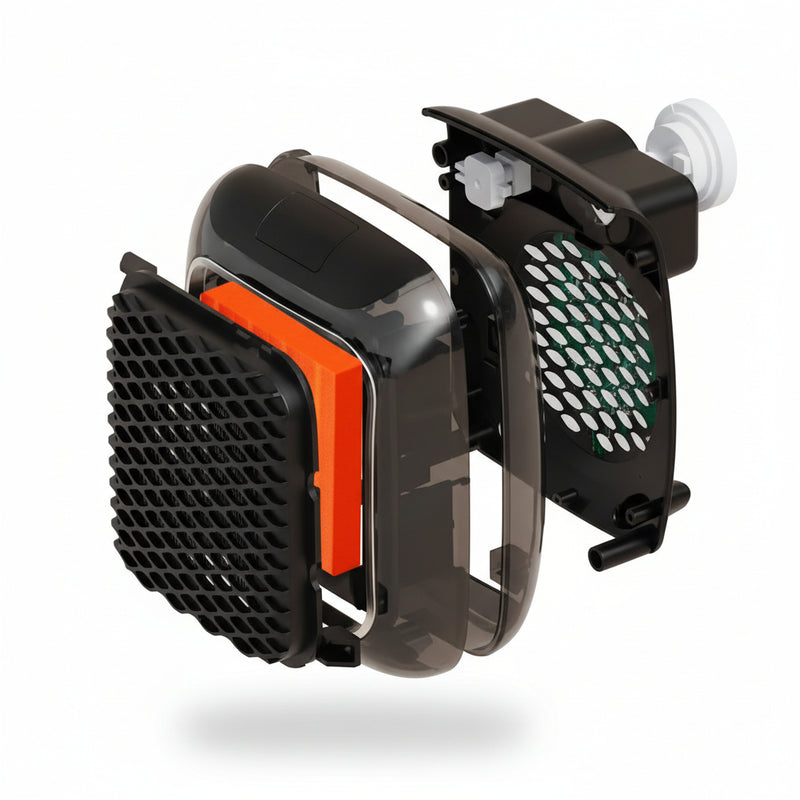 Silent Wall-Mounted Electric Heater .