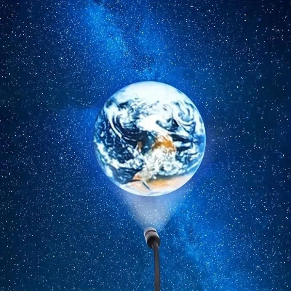 360-Degree Earth Projection USB LED Mini Night Light