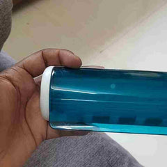 TOOTHBRUSH HOLDER , Adhesive Plastic Toothbrush Holder With Cover.