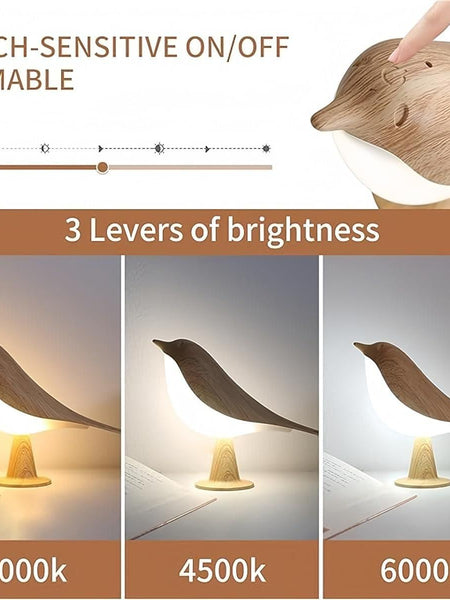 Bird LED Mood Lamp – Stylish Table Light for Home & Gifting