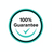A trust badge of 100% garantee 