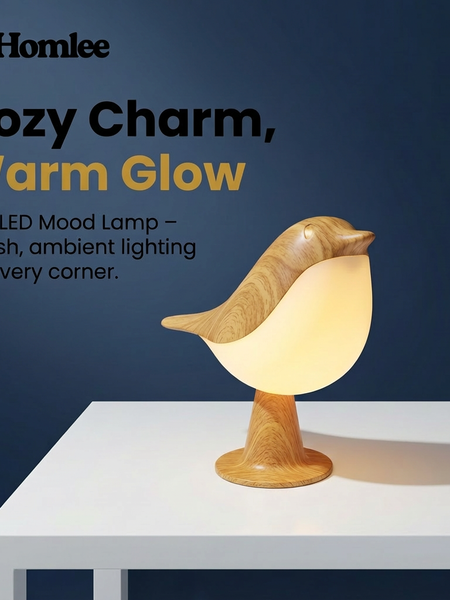 Bird LED Mood Lamp – Stylish Table Light for Home & Gifting
