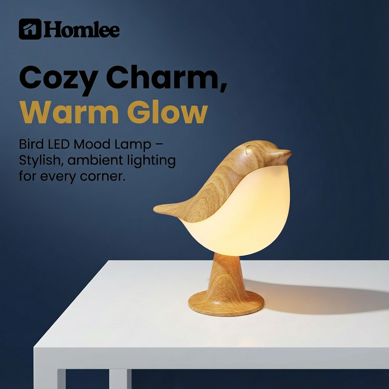 Bird LED Mood Lamp – Stylish Table Light for Home & Gifting