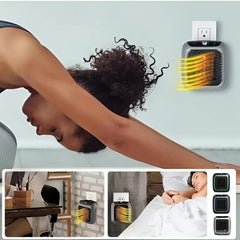 Silent Wall-Mounted Electric Heater .