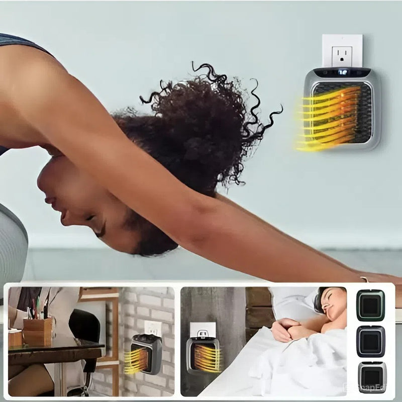 Silent Wall-Mounted Electric Heater .